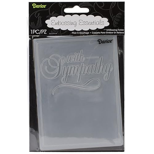 Darice Plastic Embossing Folder 4.25inch x 5.75inchDogs and Paws