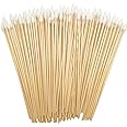 400pcs Precision Cotton Swabs with 6'' Long Sticks for Gun Cleaning, Makeup or Pets