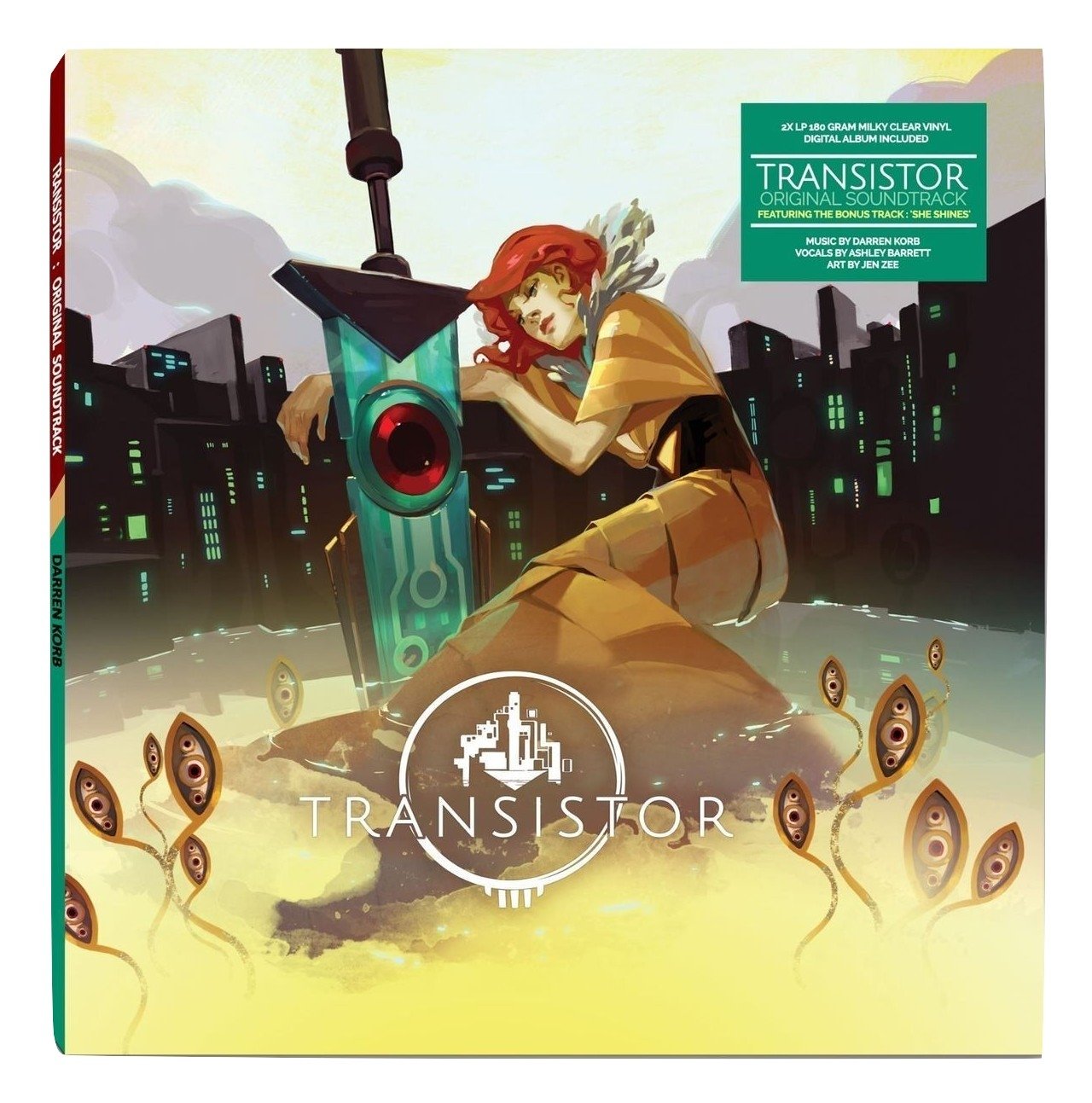  Transistor Original Soundtrack (OST) vinyl 2X LP 180 Gram Record