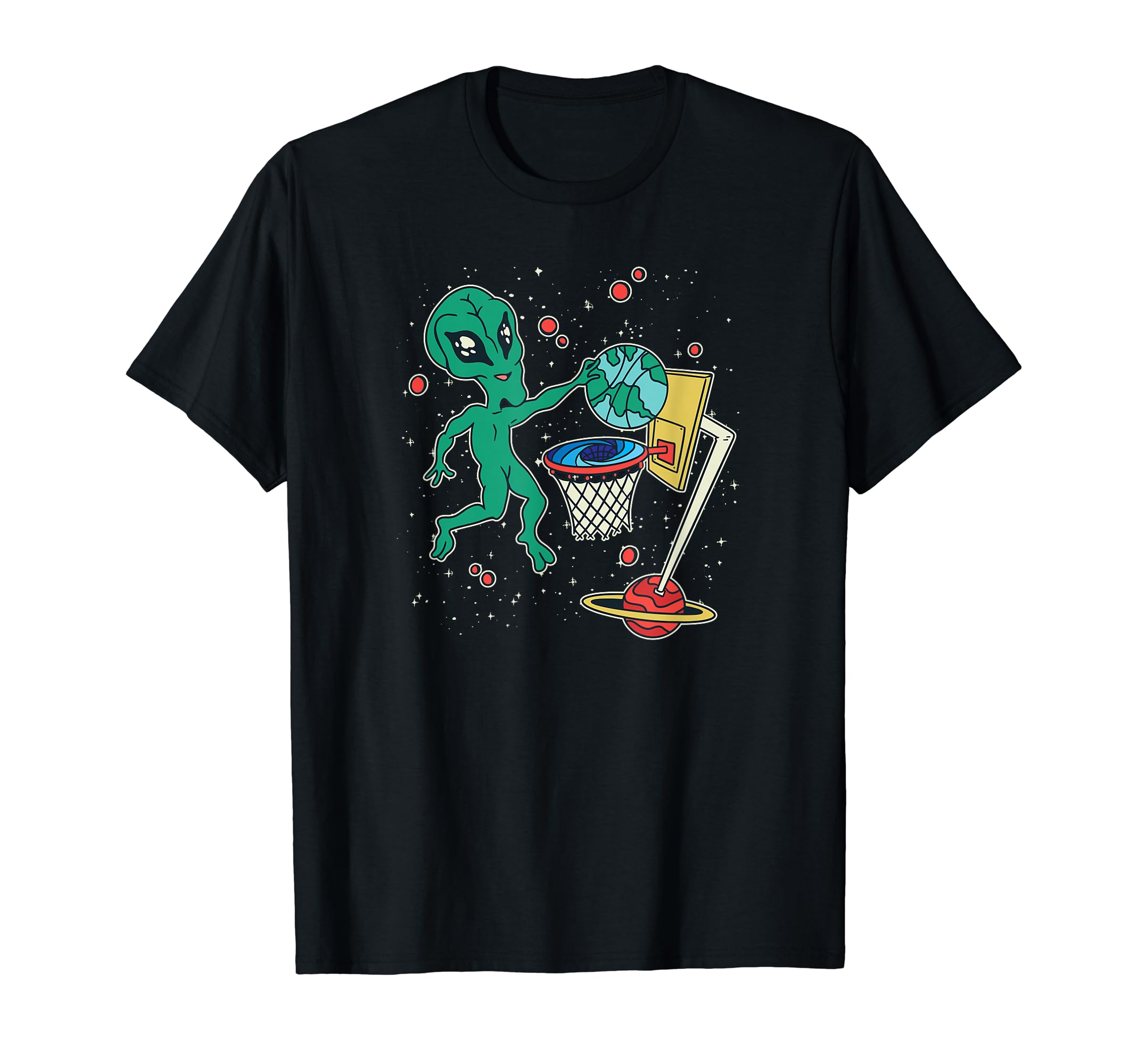 Alien playing basketball T-Shirt