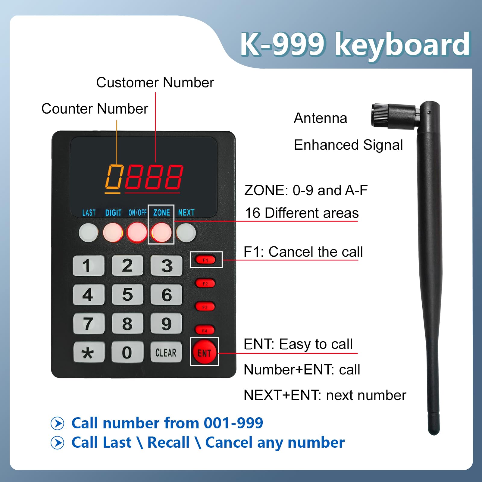 Mua KOQICALL Queue Calling System Queue Management System Take a Number ...