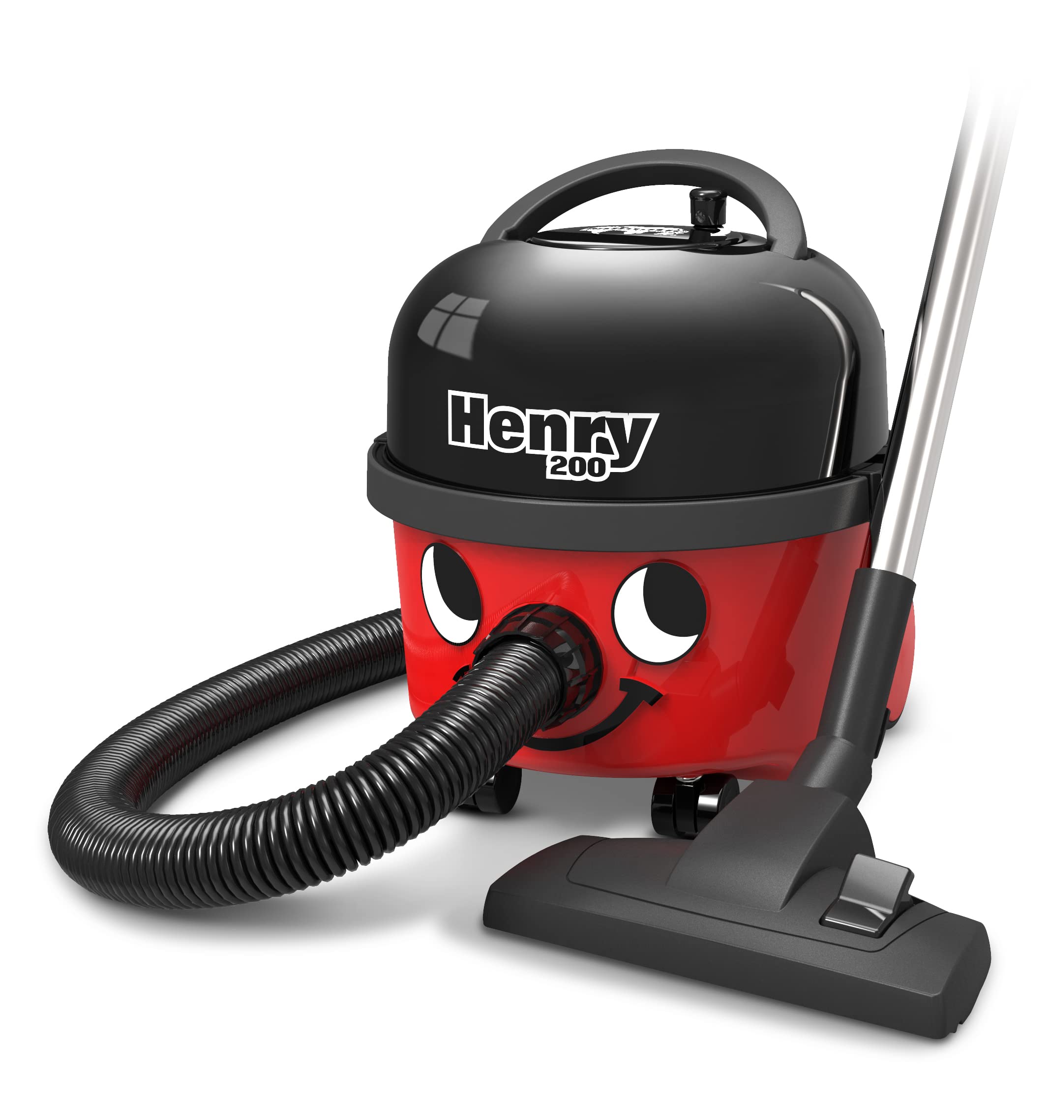 Henry HVR 200-11 Bagged Cylinder Vacuum, 9 Litres, Red, Black/Red