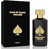 Jo Milano Game of Spades Wildcard Parfum Spray | 3.4 oz (100ml) | Vanilla, Apple, Tonka, Oud Wood, Bergamot Scent | Long Lasting Fragrance for Men