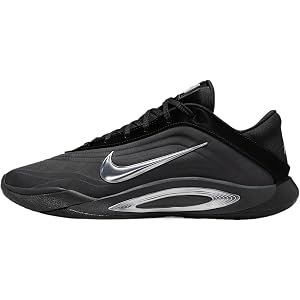 A'One MVPs A'ja Wilson Basketball Shoes (Black/Dark Smoke Grey/Dark Grey/Metallic Silver)