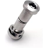 ONIPAX Seatpost Binder Bolt Screw M6 x 19 22 25 mm CrMo Steel | high strength alloy, road and mountain bike collar replacement, secure frame clamping, 5 hex tool fit, 3 size options