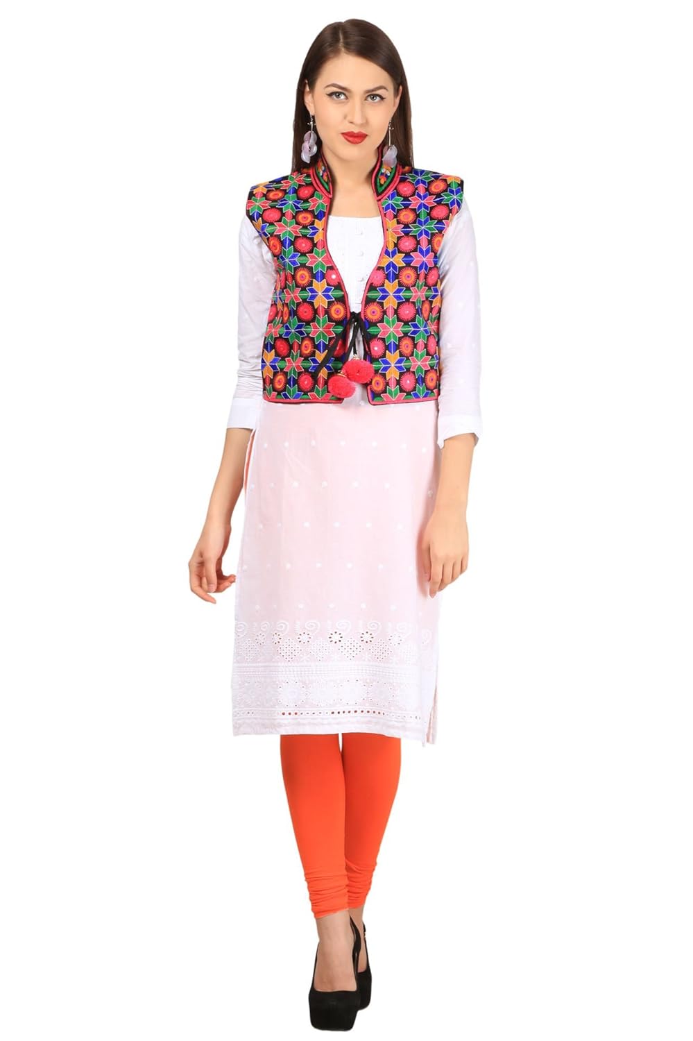 vastraa fusion cotton waistcoat