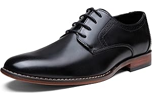 Vostey Men's Dress Shoes Classic Wingtip Brogue Men Oxfords