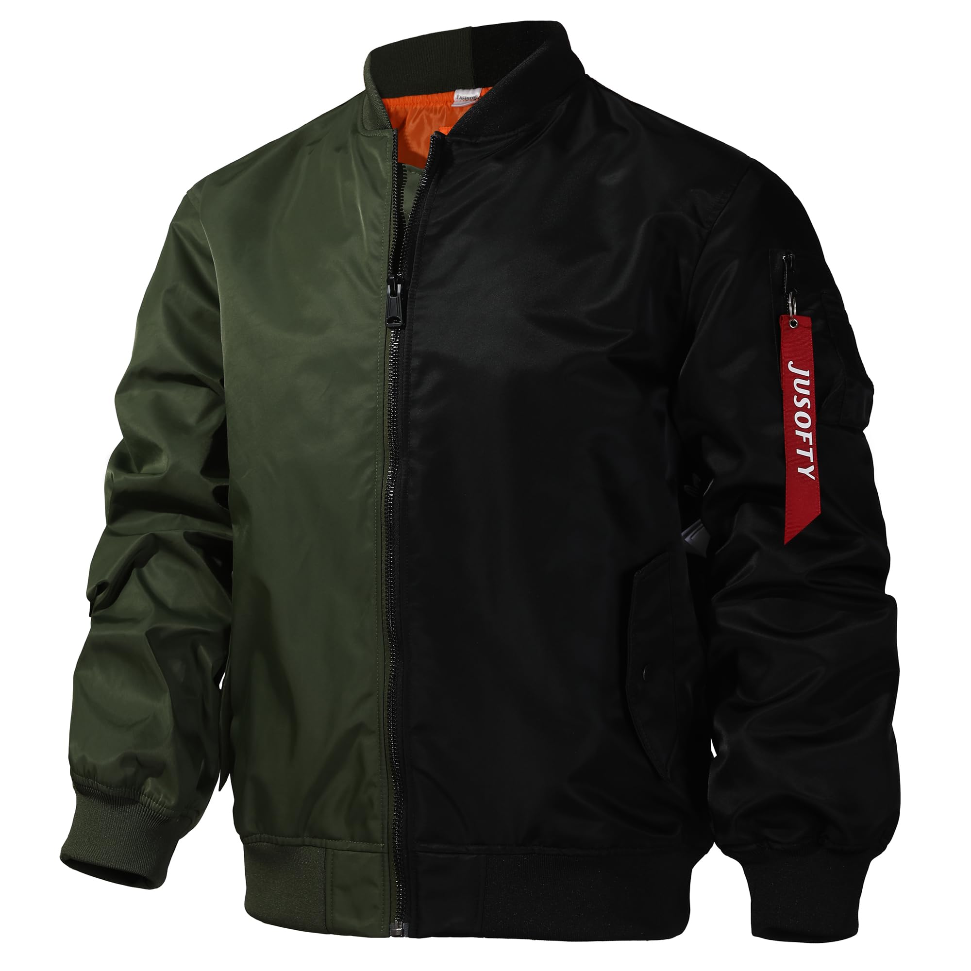 GOLYOY Bomber Jacket Men Casual Lightweight Jacket