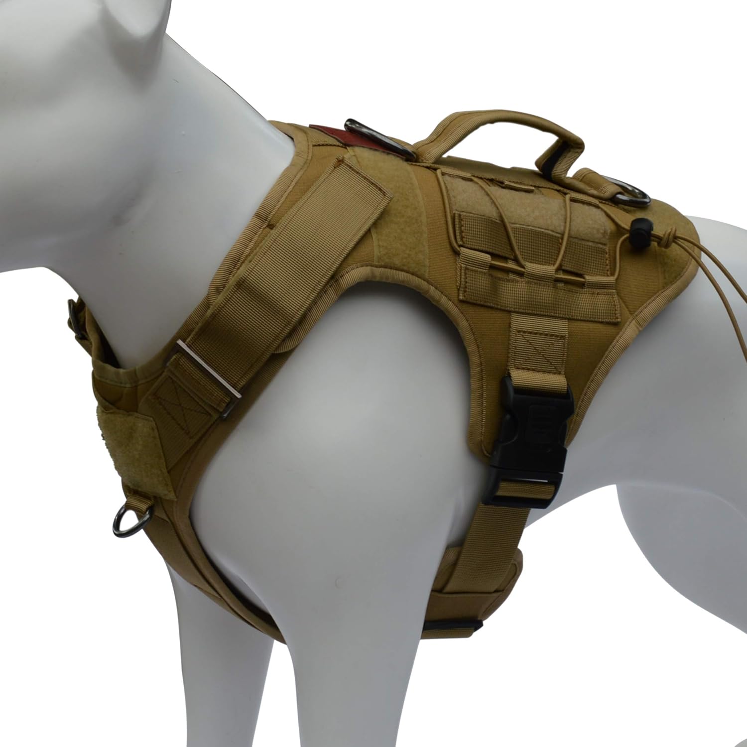 dog harness with gun holster