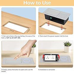 Table Pop Up Outlet Automatic Pop Up Strip Center