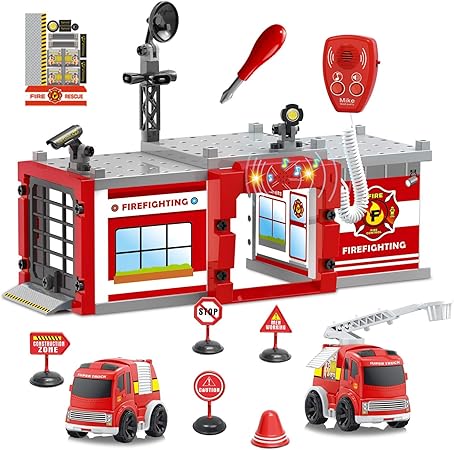fire station garage toy