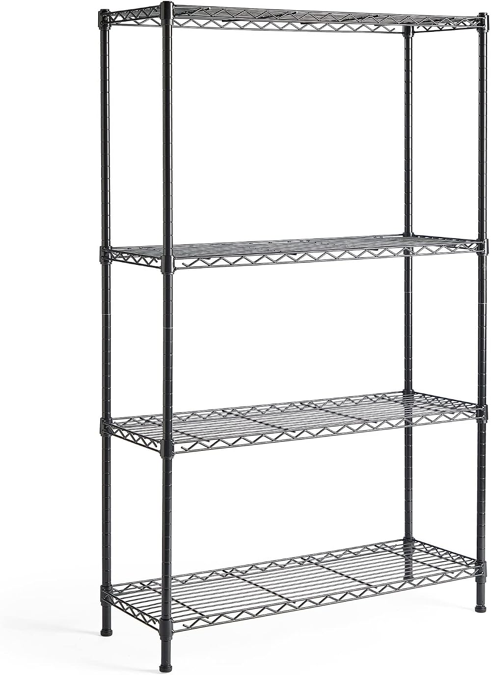 VonHaus 4-Tier Adjustable Wire Shelving Unit Garage Storage