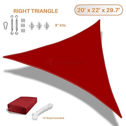 Amazon Com Sunshades Depot 20 X22 X30 Right Triangle Waterproof