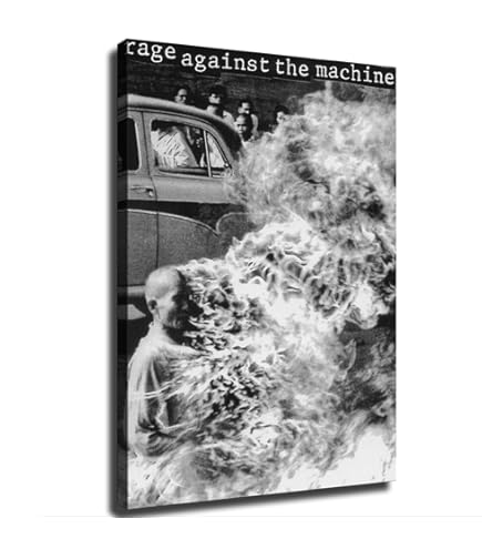 RAGE AGAINST THE MACHINE ポスター Amazon.com: LPGI Rage Against The Machine Fabric Poster, 30