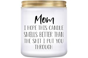 KLL Gifts for Mom from Daughter Son, Mothers Day Birthday Christmas Thanksgiving Gifts for Mom,Stepmother Adoptive Mother, Lavender Scented Candle
