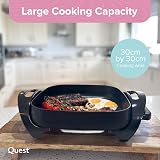 Quest Professional Multi-Function Electric Cooker 1500W 30x30cm Pan view 6