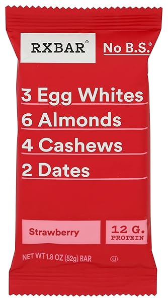 RXBAR STRAWBERRY BAR, 1.8 OZ