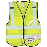 Salzmann Mesh Multi-Pocket Working Vest - Reflective Vest - Made with 3M Reflective Material