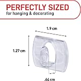 Command Clear Decorating Clips Value Pack 60 Clips 68 Strips Damage Free view 2