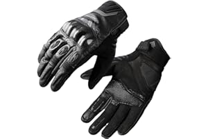 VXW Motorcycle Gloves for Men and Women Full Finger Touchscreen Motorbike Gloves High Protection Biker Gloves for BMX ATV Road Racing