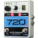 Electro-Harmonix 720 Stereo Looper Pedal | An intuitive looper with 720 seconds (12 minutes) of stereo recording time on 10 independent loops and unlimited overdubbing