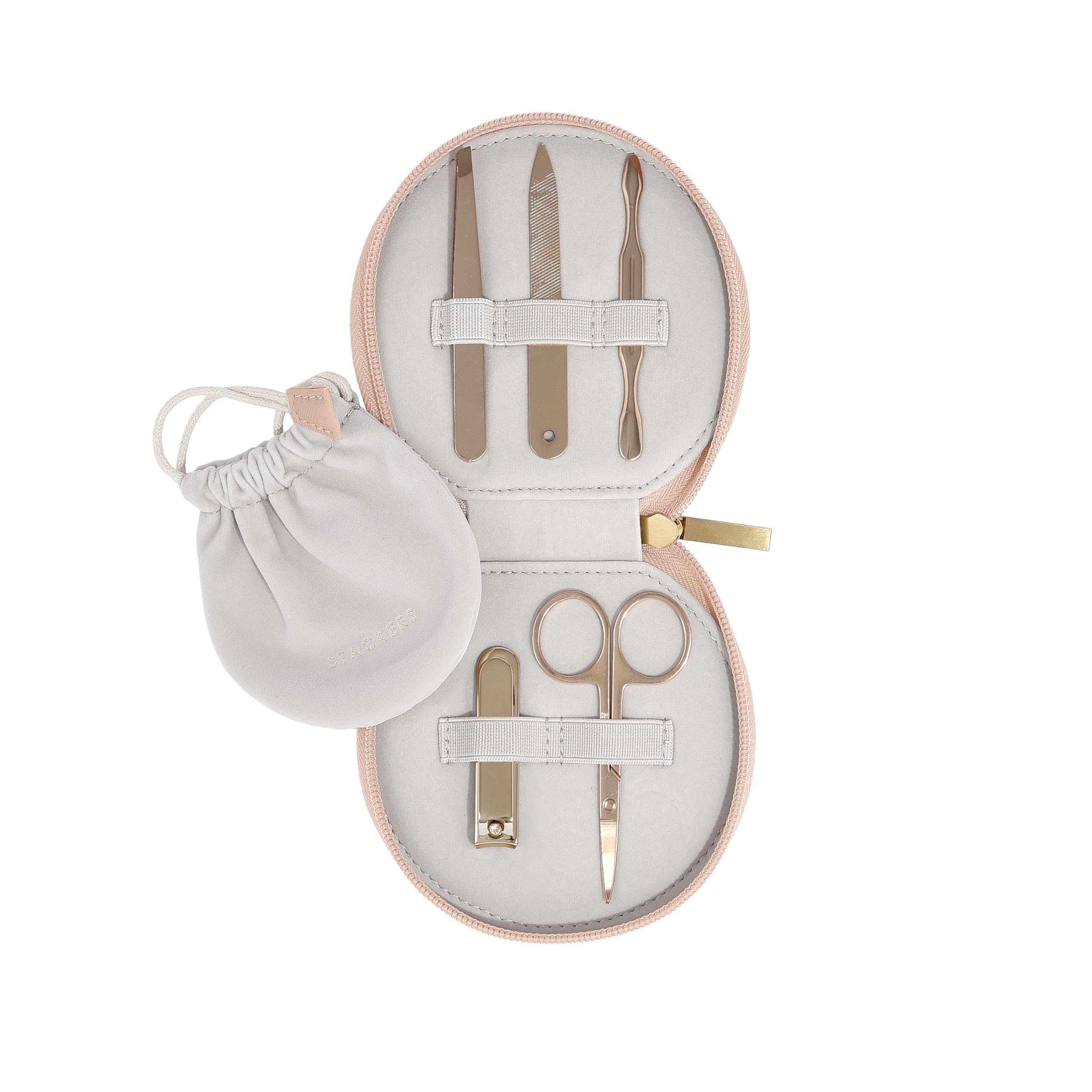 Stackers Blush pink Manicure Set