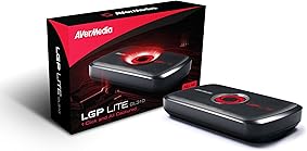 AVerMedia LGP Lite - <strong>Capturadora</strong> YouTube y Twitch, HD 1080p, Latencia Ultra Baja, USB, Streaming de Juegos y Captura de Juegos para PS4, Nintendo Switch (GL310) 