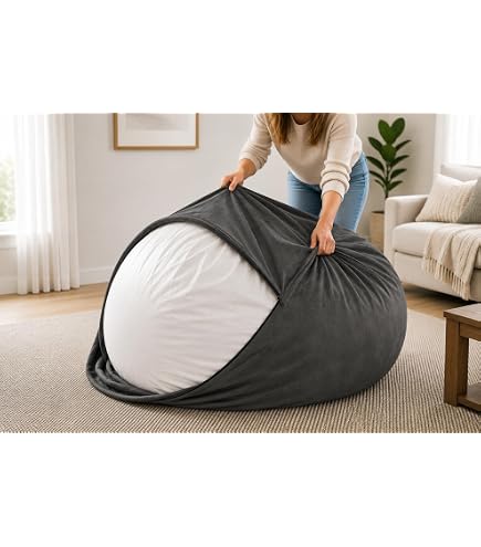 Amazon.com: Yogibo Max Replacement Bean Bag Cover, Removable