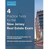 4 Practice Tests for the New Jersey Real Estate Exam: 440 Practice Questions with Detailed Explanations