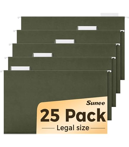Amazon.com : Staples Hanging File Folder, Stright Cut, Legal Size