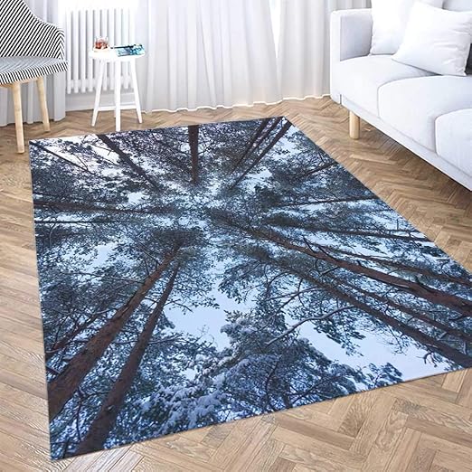 5X7 Area Rug, Shorping Play Area Rug Winter Rug Christmas