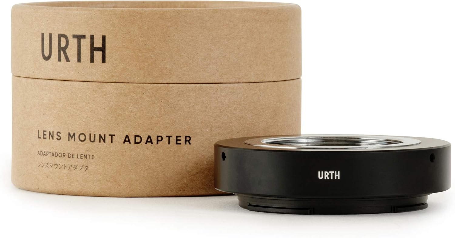 Urth Lens Mount Adapter: Compatible with M39 Lens to Nikon Z Camera Body, black