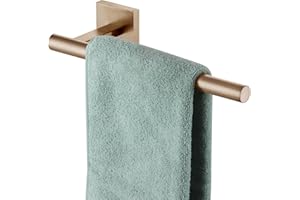 KOKOSIRI Bathroom Towel Bar Hand Towel Holders Wall Mount Toilet Kitchen Cabinet Paper Holder Stainless Steel Bath Hardware Champagne Bronze, B3008CPG