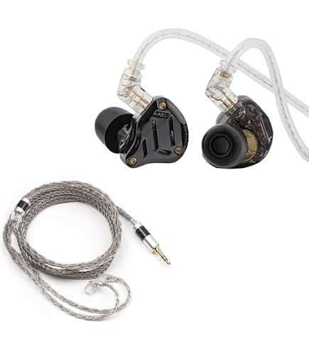 Amazon.com: Linsoul KZ ZS10 PRO 2 in Ear Monitor IEM (Black, with