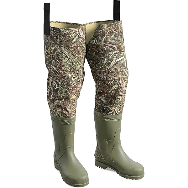 Bottes De Pêche Texsport Hip Waders – Caoutchouc Homme Pointure 8 Vintage Marron