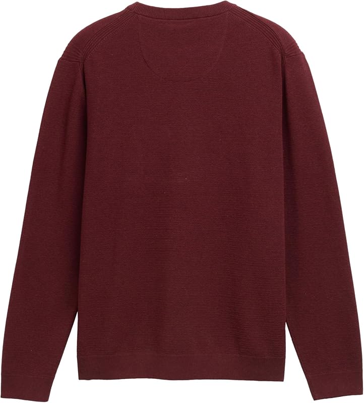 Suéter para Hombre, 39101 - Burdeos Melange, XL