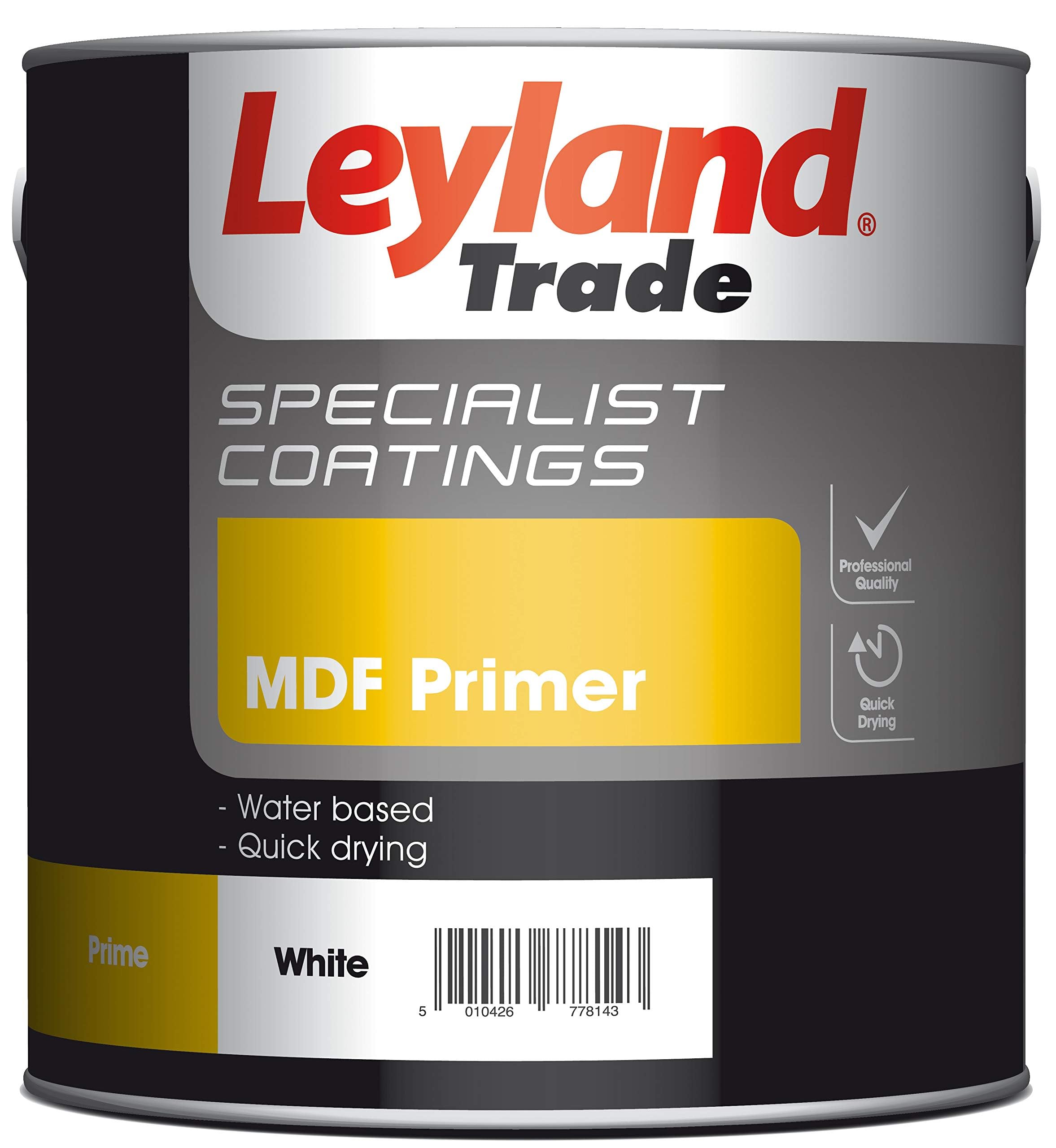 Leyland Speciality MDF Primer - White 2.5L