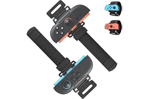 MENEEA [for Switch 2/1] Wrist Bands for Nintendo Switch 2 Just-Dance 2026 2025 2024 & Zumba Burn It Up for Switch 2/Switch 1,Adjustable Elastic Straps Accessories for Joy con 2,for Adults & Kids