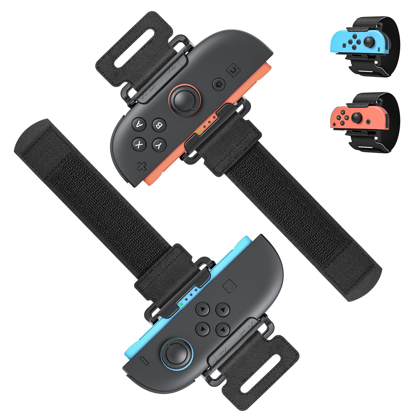 Photo 1 of [for Switch 2/1] Wrist Bands for Nintendo Switch 2 Just-Dance 2026 2025 2024 & Zumba Burn It Up for Switch 2/Switch 1,Adjustable Elastic Straps Accessories for Joy con 2,for Adults & Kids