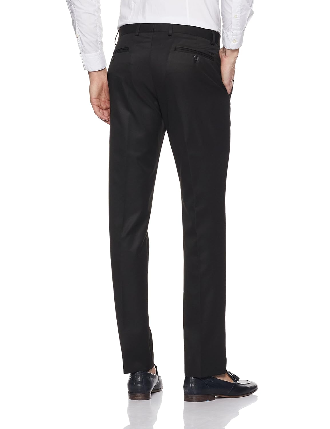 blackberrys men's slim fit formal trousers