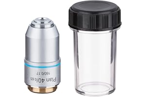 AmScope PA40X 40X (Spring) Plan Achromatic Microscope Objective