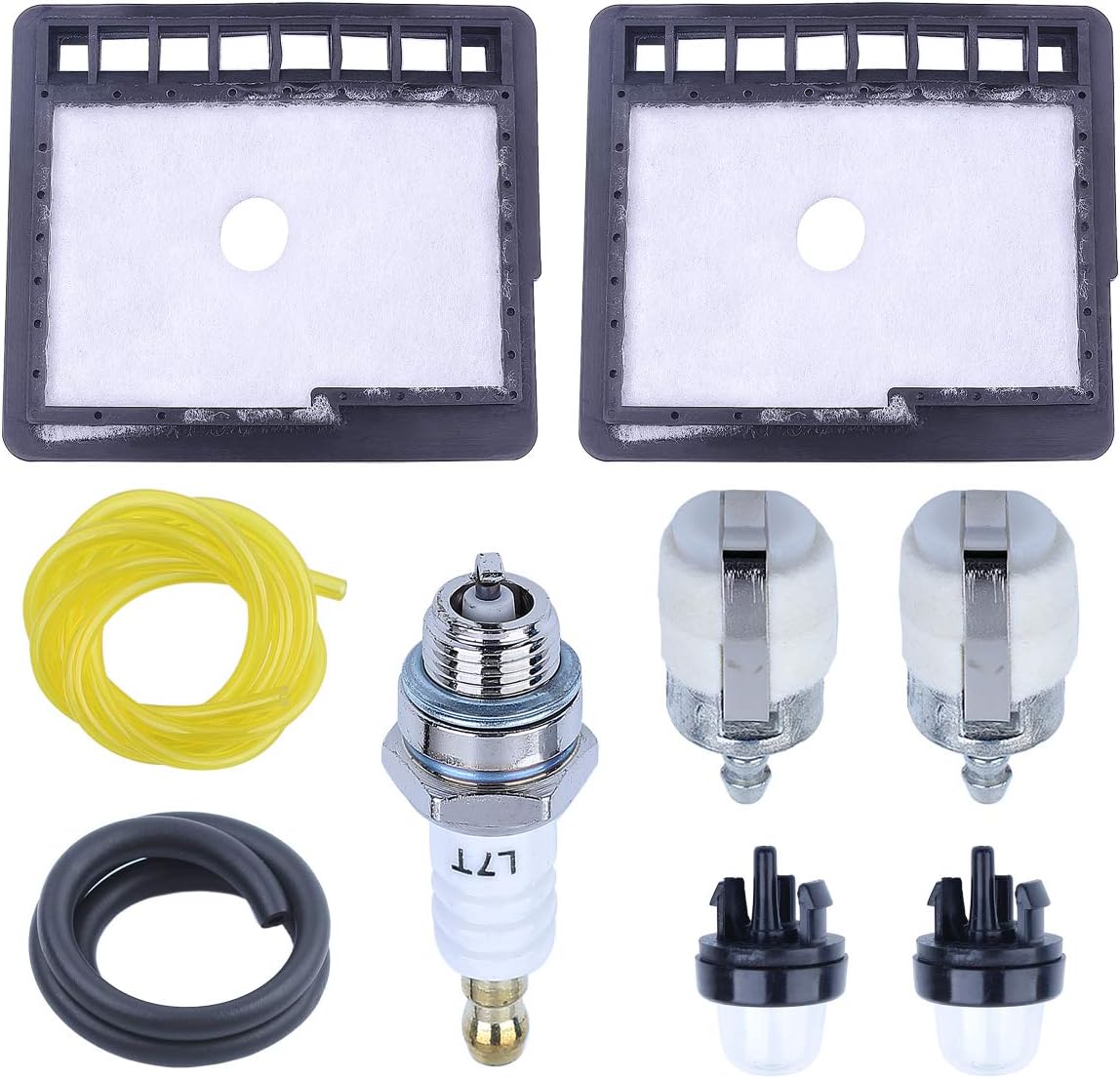 13031039132 Air Filter for Echo CS300 with Primer Bubble Fuel Filter Line Tune-Up Kit for CS301 CS305 CS306 CS340 CS341 CS345 CS346 CS3000 CS3400 CS3450 Chainsaw Replaces for 90076 90149Y - Image 3
