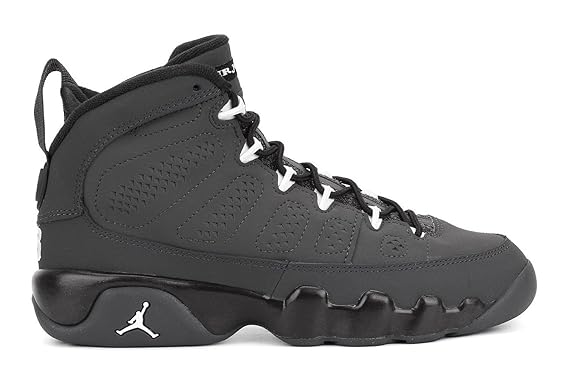 Amazon Com Nike Air Jordan 9 Retro Bg 302359 013 Anthracite White