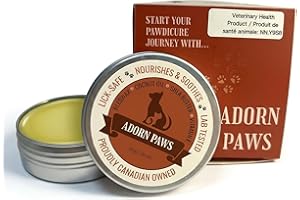 Natural Dog Paw Balm for Soft Paws, Strictly lab-Tested, Lick-Safe, Paw Protection, Protection for Dry, Cracked Paws & Nose, 