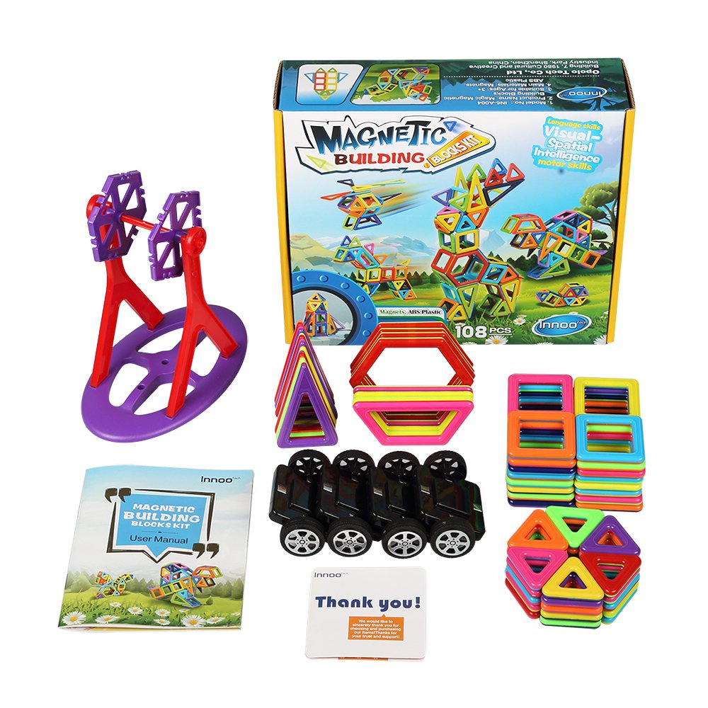 innoo tech magnetic building blocks
