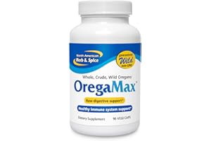 NORTH AMERICAN HERB & SPICE OregaMax - 90 Capsules - Wild Oregano Supplement - Digestive & Immune Support - Oregano Oil, Garlic, Onion - Non-GMO - 90 Total Servings