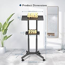 1home BONTEC Lecterns & Podiums Portable Mobile