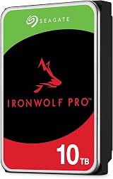 Seagate IronWolf Pro 10 TB Enterprise NAS Internal HDD CMR 3.5 SATA 6 Gb/s