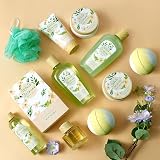 GREEN CANYON SPA Jasmine Bath Gift Set for Women - 12pc Shower Gel, Lotion, view 3