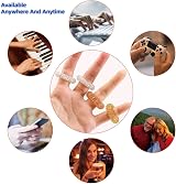 Steemjoey 12 PCS Fidget Rings Acupressure Spiky Sensory Rings Set view 7